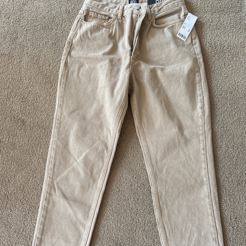 Urban outfitters tan jeans